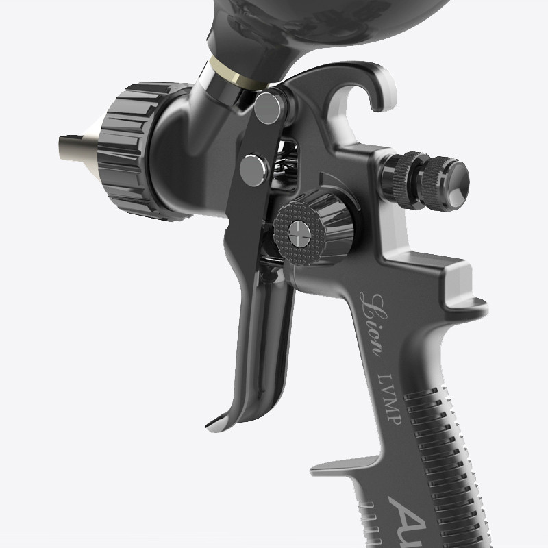 پیستوله رنگ آئوریتا مدل black lion1  نازل 1/7