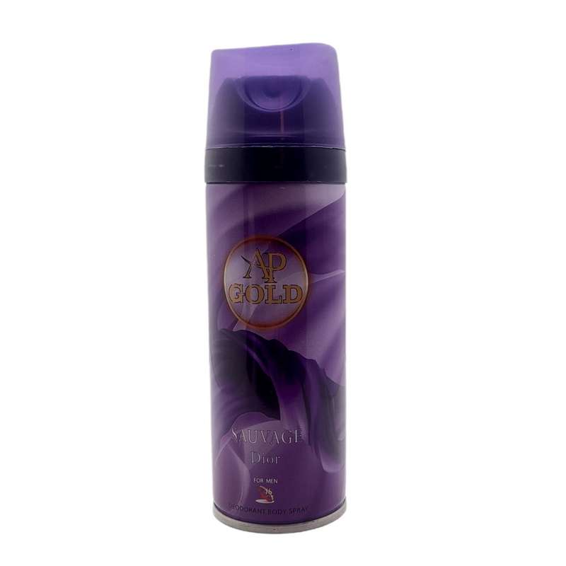 اسپری خوشبو کننده بدن مردانه ای پی گلد مدل SAUVAGE Dior حجم 200 میلی لیتر