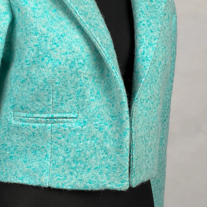 عکس شماره 4 : کراپ کت زنانه مدل کلاسیک فوتر کچه کد ak1476