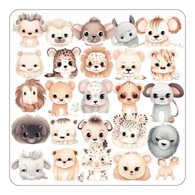 مگنت کاکتی طرح حیوانات کارتونی مدل mp28591