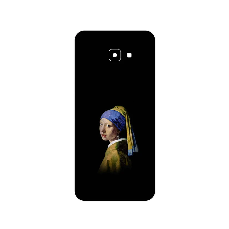 برچسب پوششی ماهوت مدل Girl with a Pearl Earring of Vermeer مناسب برای گوشی موبایل سامسونگ Galaxy J4 Core