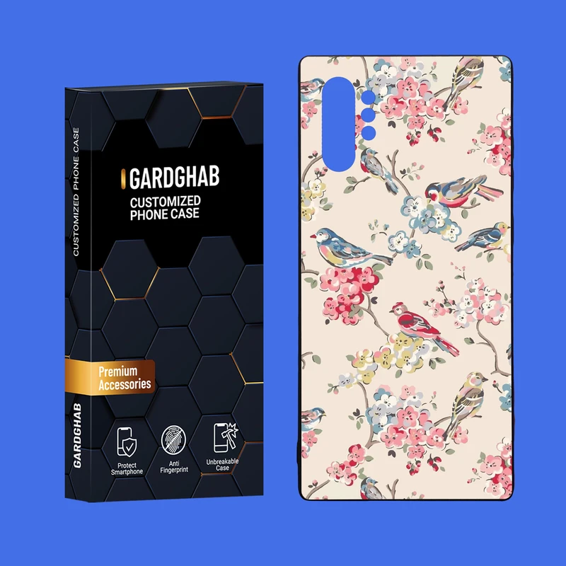 کاور گارد قاب مدل دورژله ای پشت گلس دخترانه مناسب برای گوشی موبایل سامسونگ Galaxy Note 10 Plus