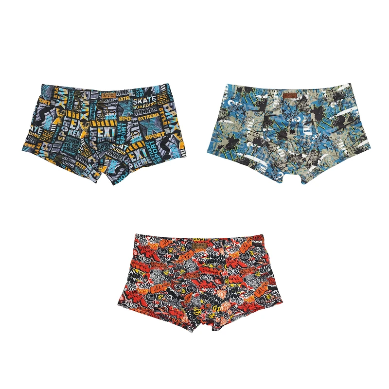 شورت پادار مردانه کولسی کد 2001 بسته 3 عددی