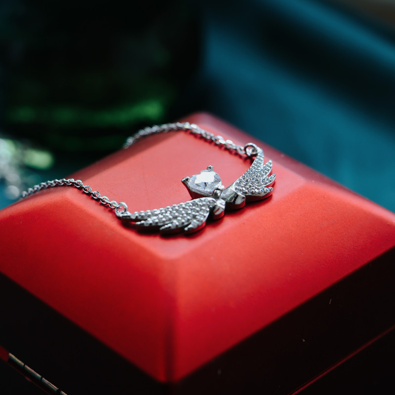 گردنبند نقره زنانه جی تی ای مدل جی نایس 121