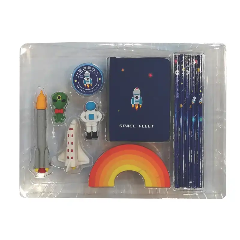 بسته لوازم تحریر مدل Kadoee-8101 کد 157746 مجموعه 12 عددی