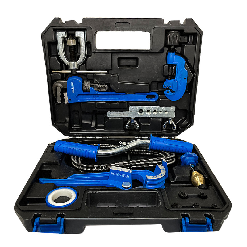 مجموعه 8 عددی ابزار لوله مسی مسترکرفت کد RSTV0049