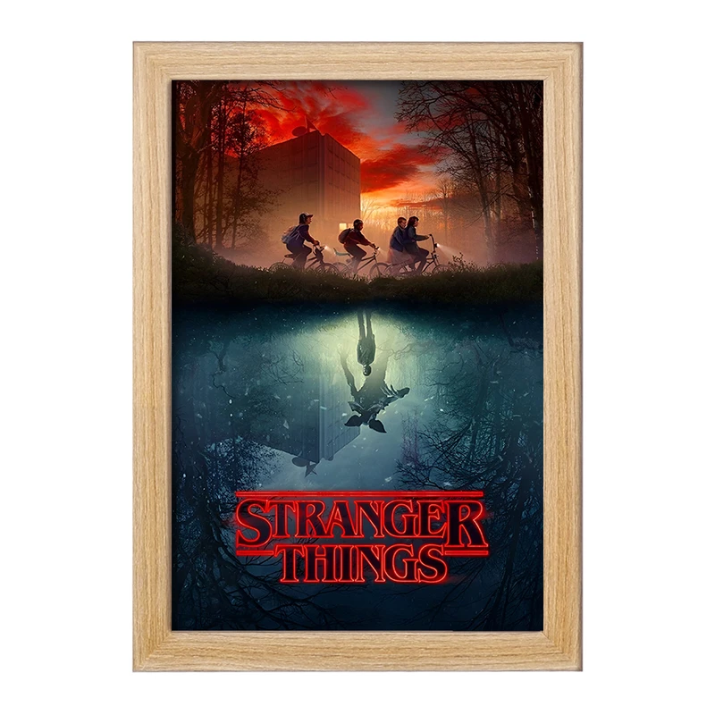 تابلو خندالو مدل استرنجر تینگز (Stranger Things) کد F10170