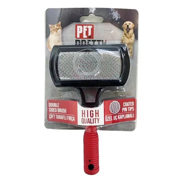 برس سگ و گربه پت پرتی مدل دو طرفه مدل 7250