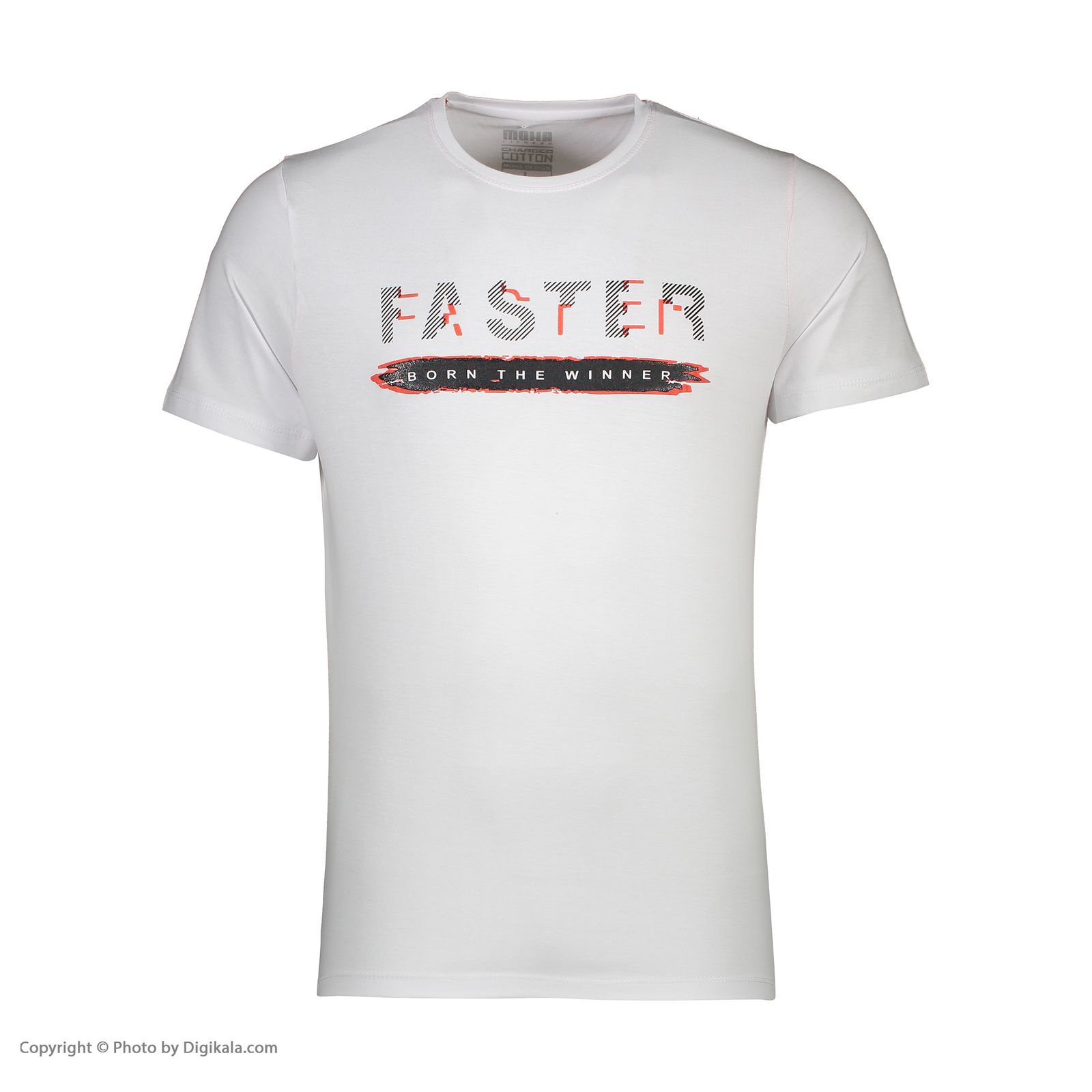 تی شرت آستین کوتاه مردانه موها فیتنس مدل FASTER -  - 2