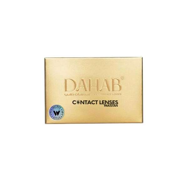 لنز چشم دهب مدل Swarovski کد 8 رنگ طوسی عسلی