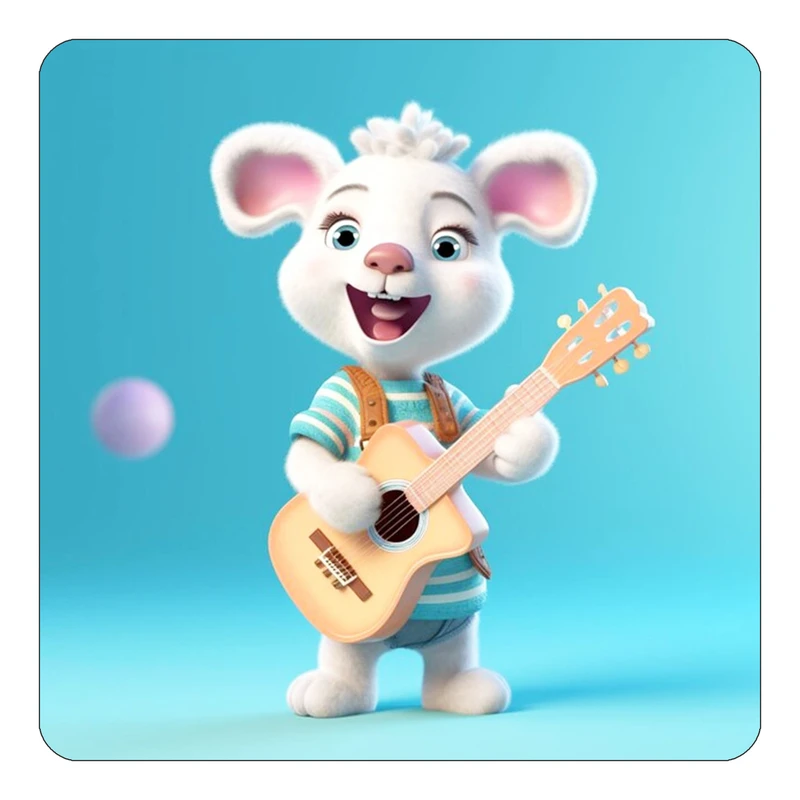 مگنت کاکتی طرح حیوانات کارتونی مدل mp28729