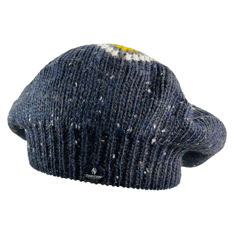 کلاه بافتنی زنانه تارتن مدل 30132 رنگ سورمه ای