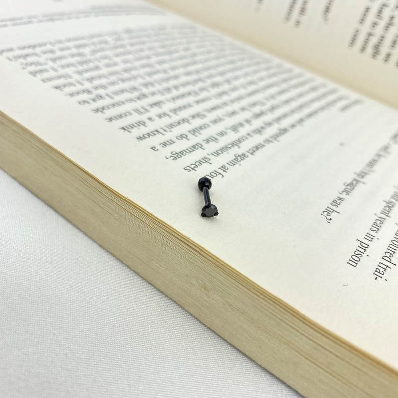 پیرسینگ گوش زنانه مدل تک نگین کد P4326 پیرسینگ گوش زنانه مدل تک نگین کد P4326