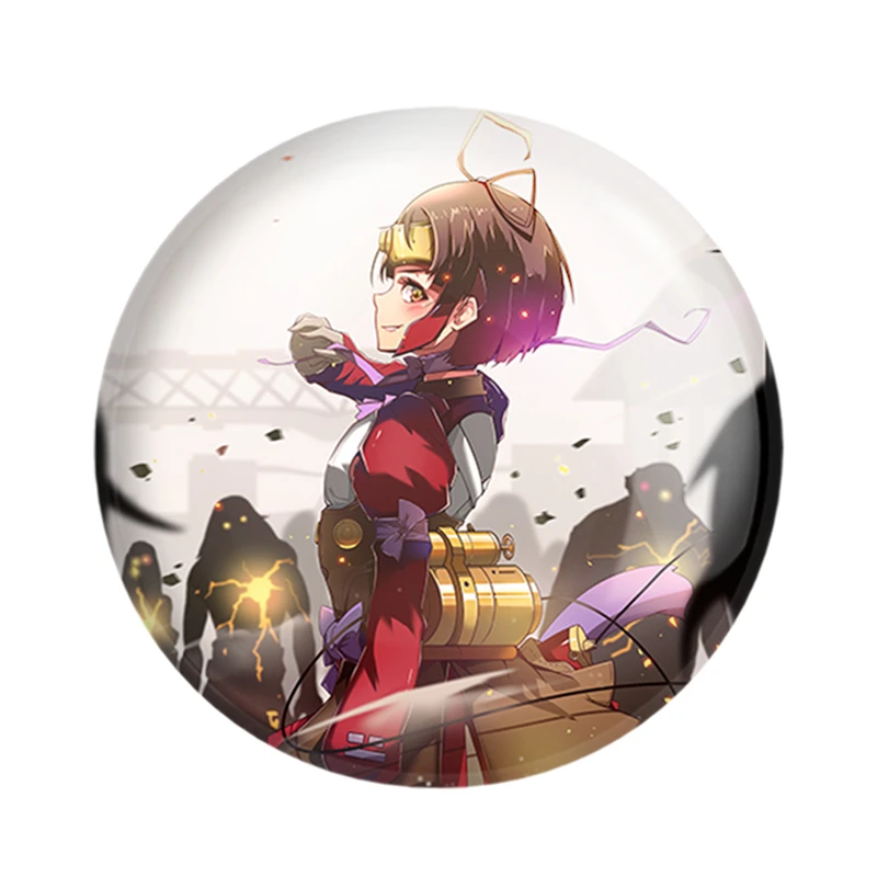 مگنت خندالو مدل مومی انیمه کابانری (Kabaneri) کد 36010