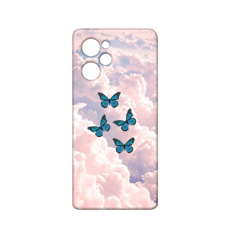  کاور مدل پروانه کد 077 مناسب برای گوشی موبایل شیائومی Poco X5 Pro