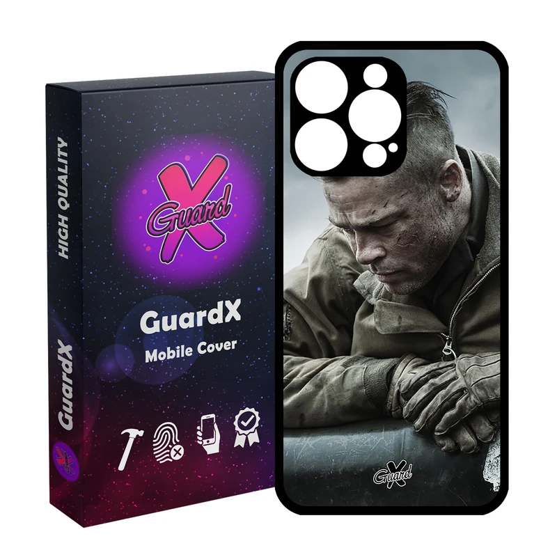 کاور گارد ایکس طرح Brad Pitt مدل Glass10134 مناسب برای گوشی موبایل اپل iPhone 15 Pro Max