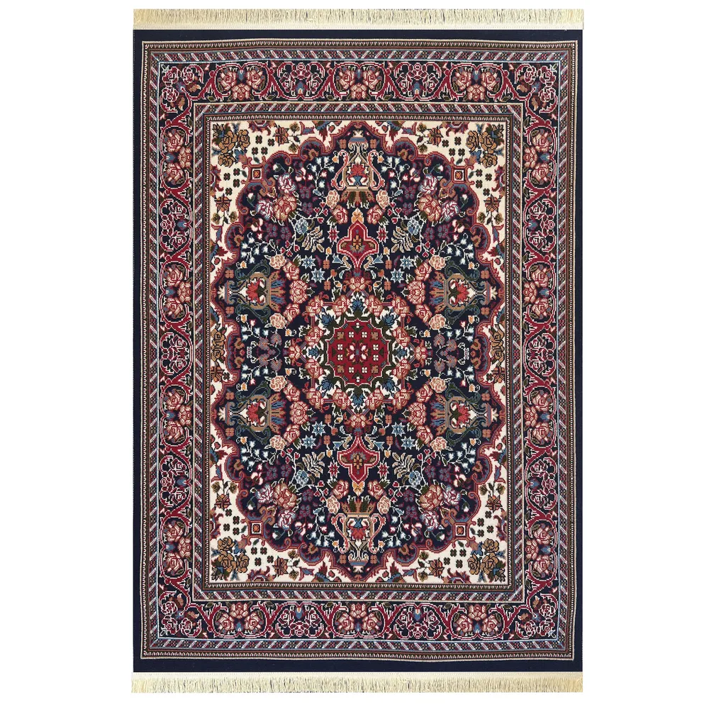 گلیم ماشینی جزیره طرح شکوفه