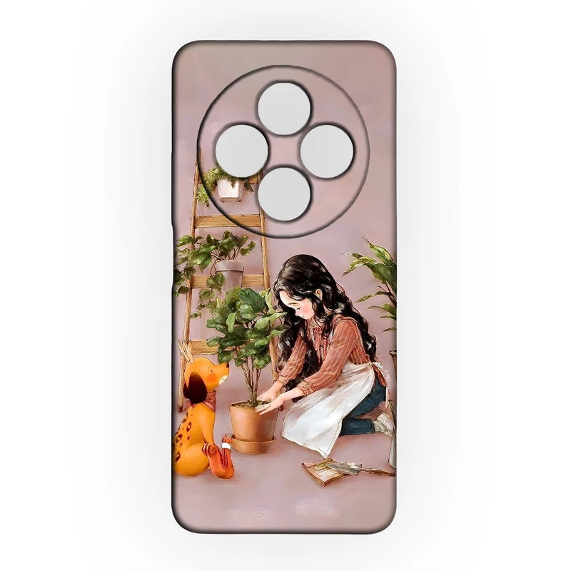 کاور طرح دخترانه کد  287 مناسب برای گوشی موبایل شیائومی Redmi 14C