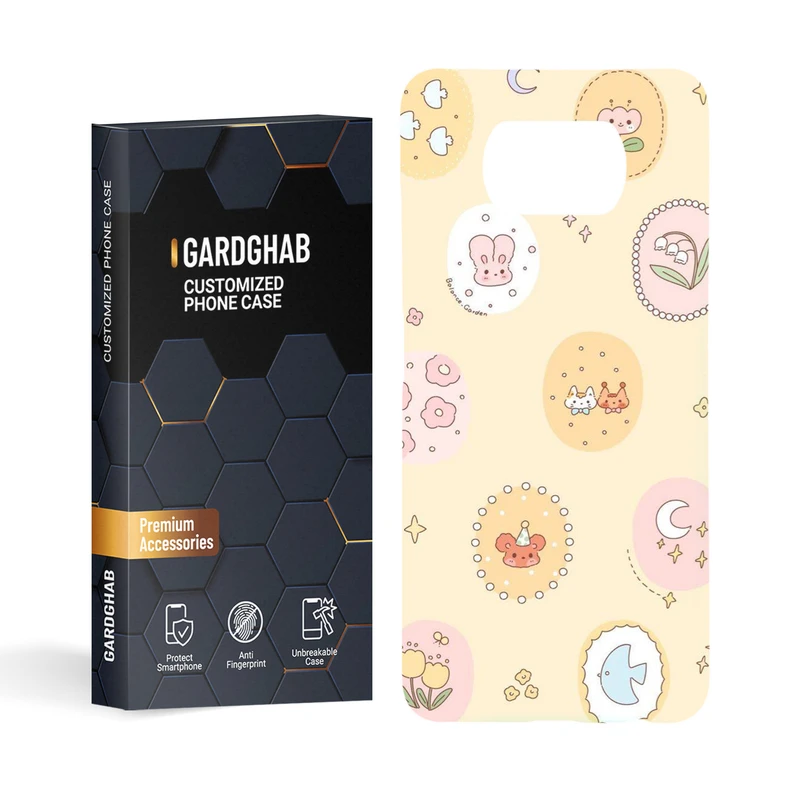 کاور گارد قاب مدل فانتزی مناسب برای  گوشی موبایل شیائومی POCO X3