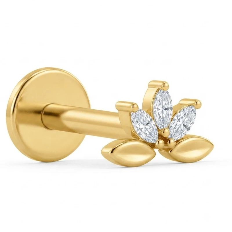 پیرسینگ گوش زنانه پایتخت مدل PS515_B1