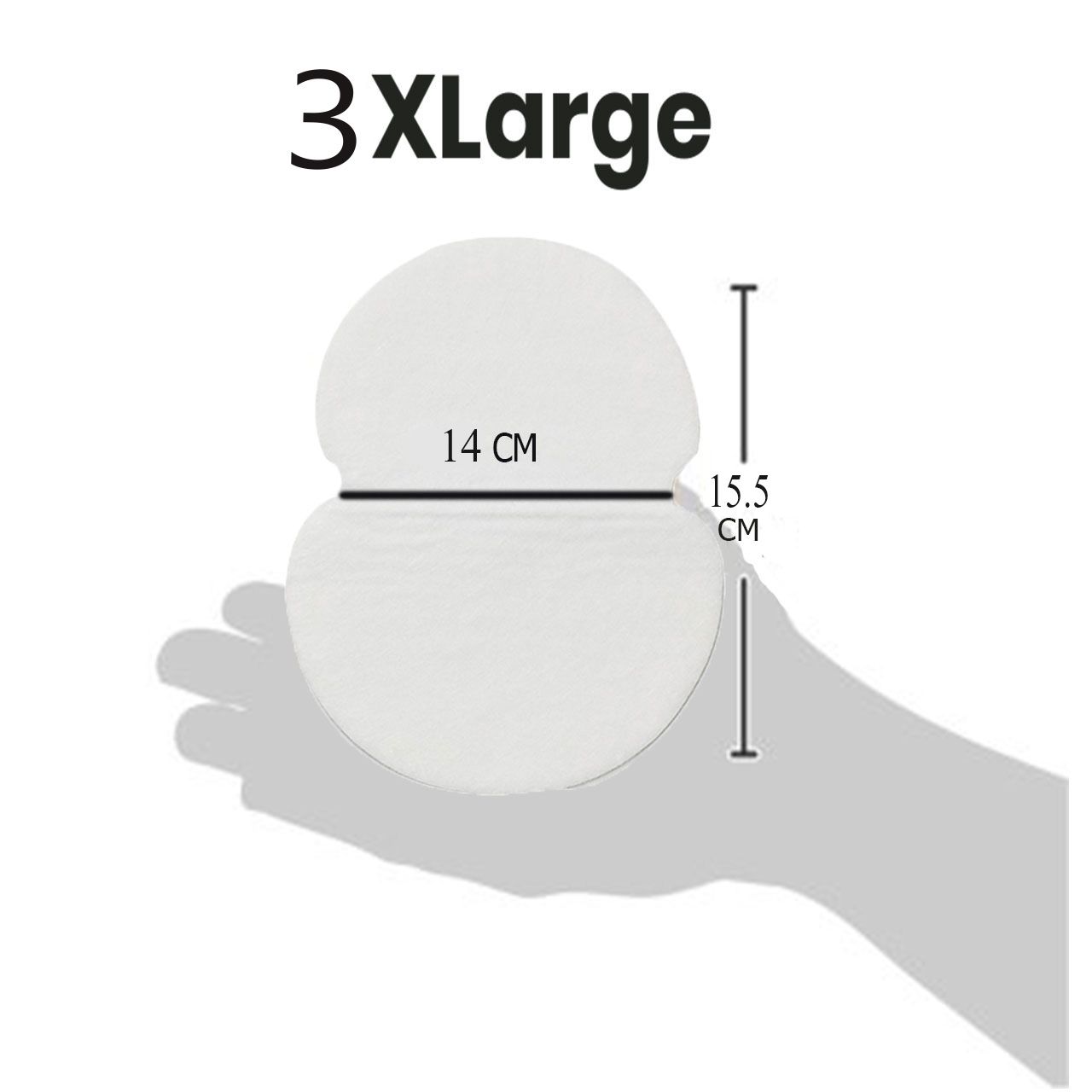 پد عرق گیر هیاهو مدل  Solariti Man 3XLarge بسته 6 عددی  -  - 2