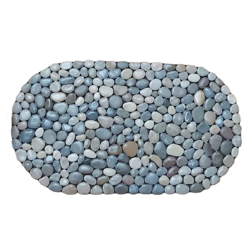 پادری مدل سنگی طرح بیضی سایز 75x45 سانتی متر