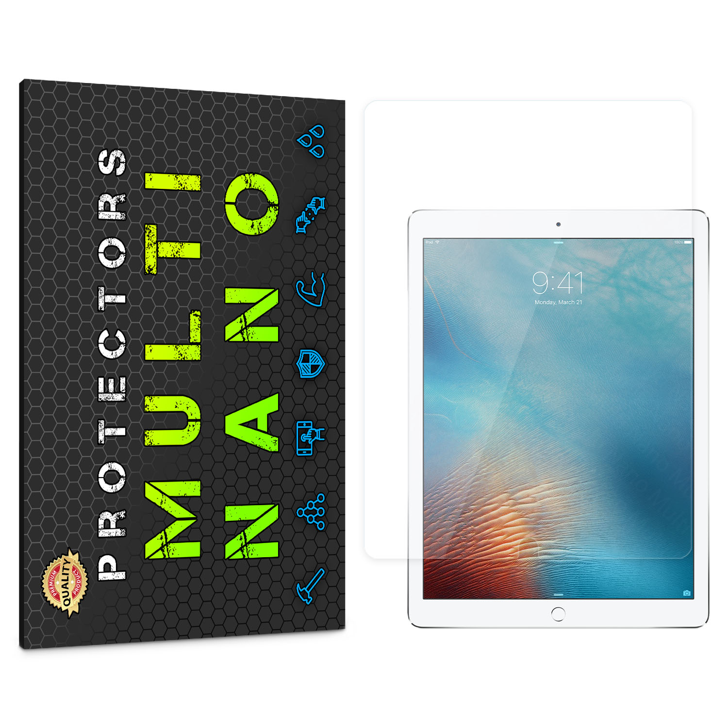محافظ صفحه نمایش مولتی نانو مدل X-S1N مناسب برای تبلت اپل iPad Pro Gen 1 12.9