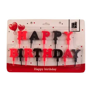 شمع تولد مدل happy
