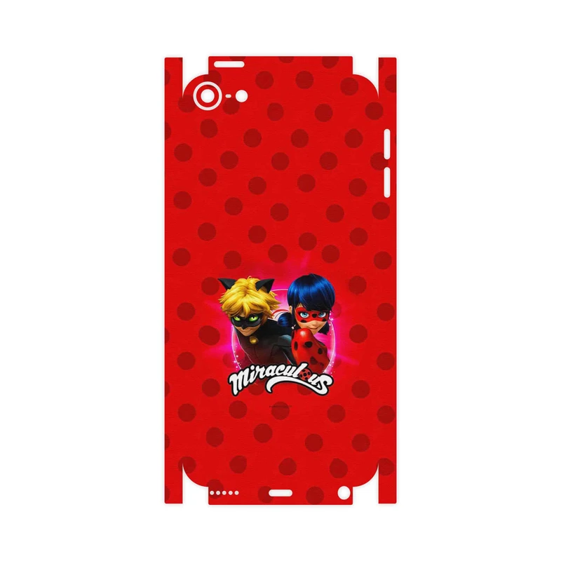 برچسب پوششی ماهوت مدل Ladybug and Cat Noir-FullSkin مناسب برای گوشی موبایل اپل iPod touch 6th generation