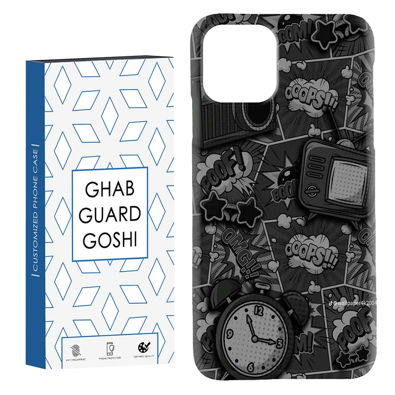 کاور قاب گارد گوشی طرح boom کد Dimo-602 مناسب برای گوشی موبایل اپل  IPHONE 11 PRO