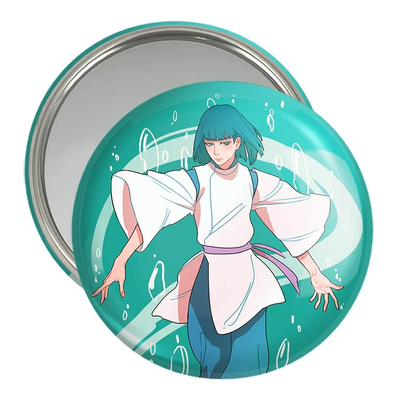 آینه جیبی خندالو مدل هاکو انیمه شهر اشباح Spirited Away  کد 12096