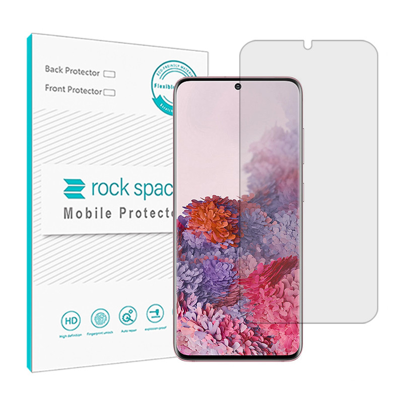 محافظ صفحه نمایش شفاف راک اسپیس مدل HyGEL مناسب برای گوشی موبایل سامسونگ Galaxy S20