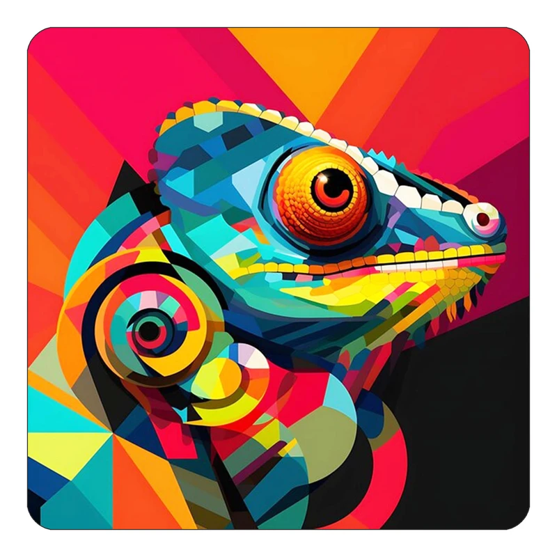 مگنت کاکتی طرح حیوانات رنگی مدل mp25345