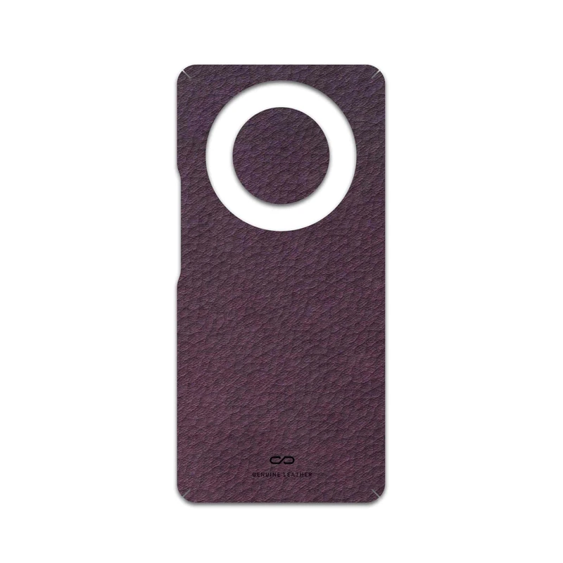 برچسب پوششی ماهوت مدل Purple-Leather مناسب برای گوشی موبایل آنر Magic 5 Lite