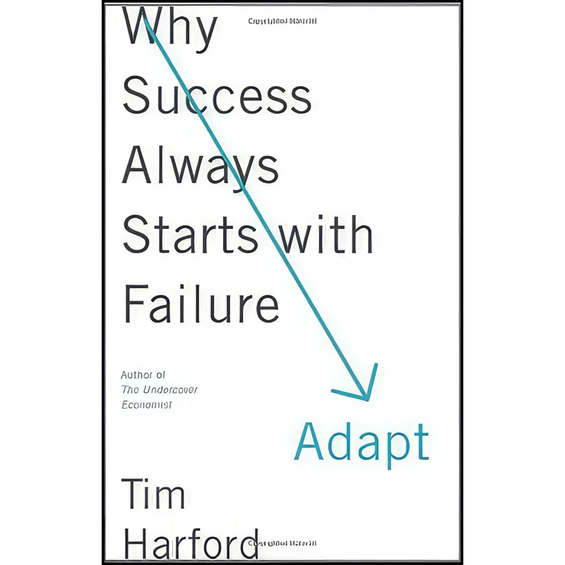 کتاب Adapt اثر Tim Harford انتشارات Farrar  Straus and Giroux