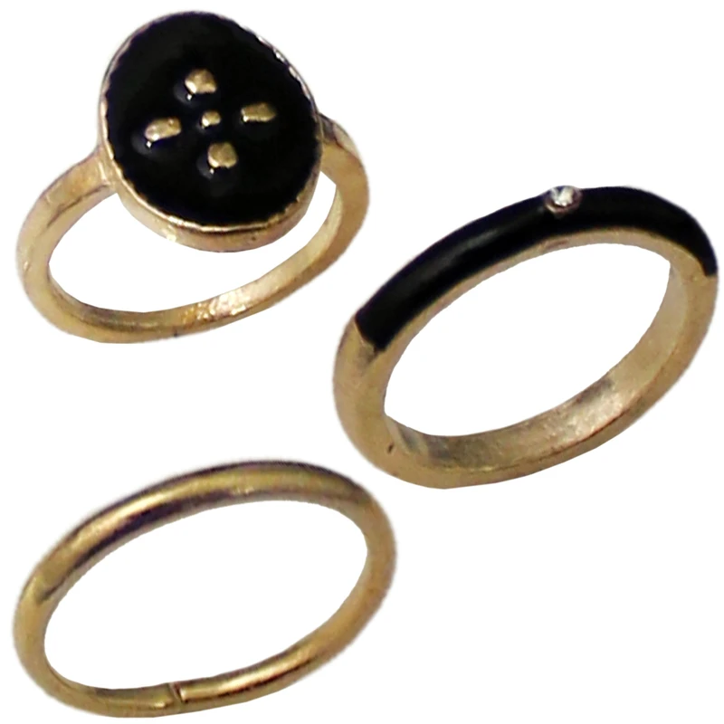 بند انگشتی زنانه کد RKH_1286 مجموعه 3 عددی