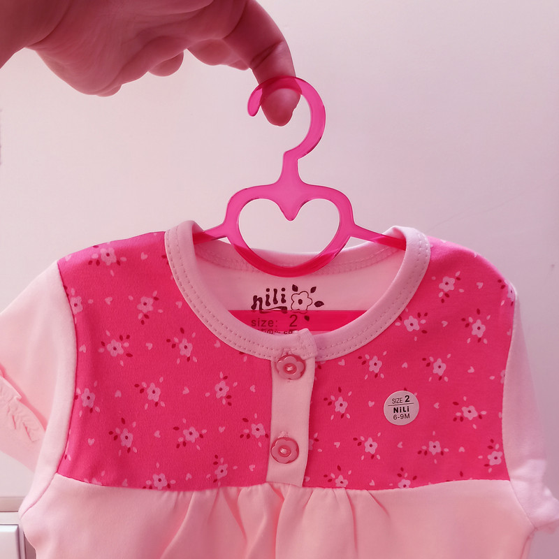 قالب رزین مدل چوب لباسی کودک طرح قلب کد HN1