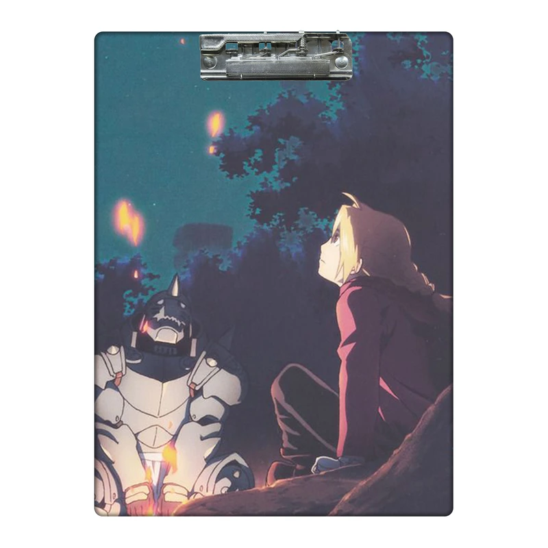 تخته شاسی طرح انیمه fullmetal alchemist ادوارد والفونس کد  7266718 سایز A4