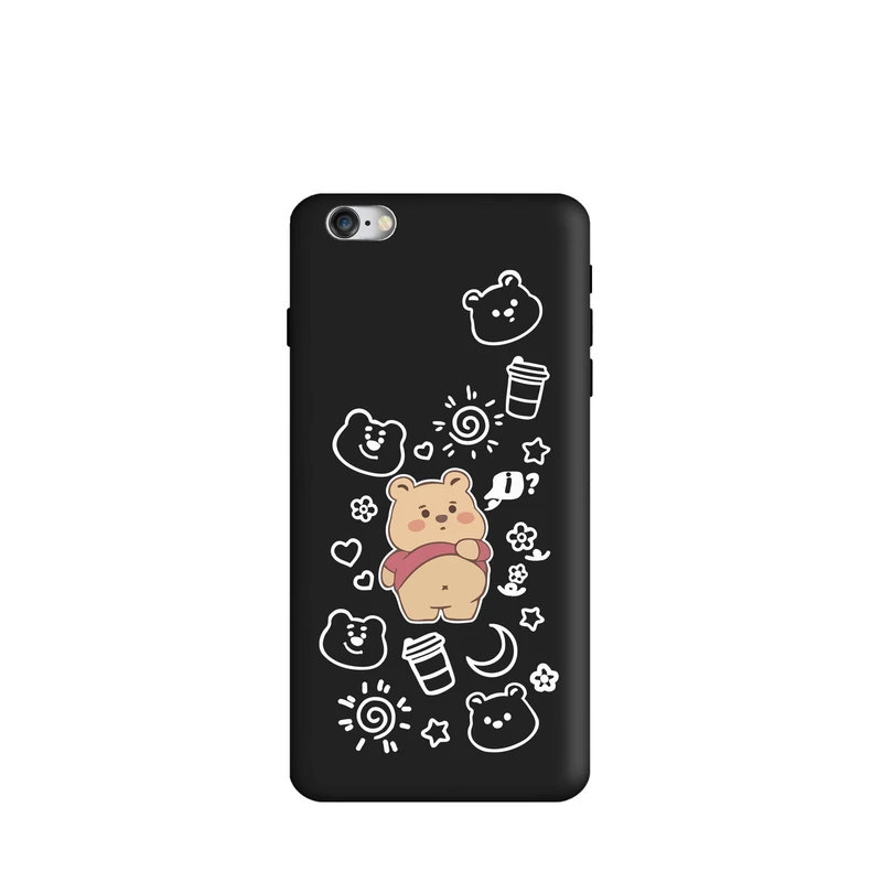 کاور قاب گارد طرح خرس تپل کد t7077 مناسب برای گوشی موبایل اپل iphone 7 Plus / 8 Plus