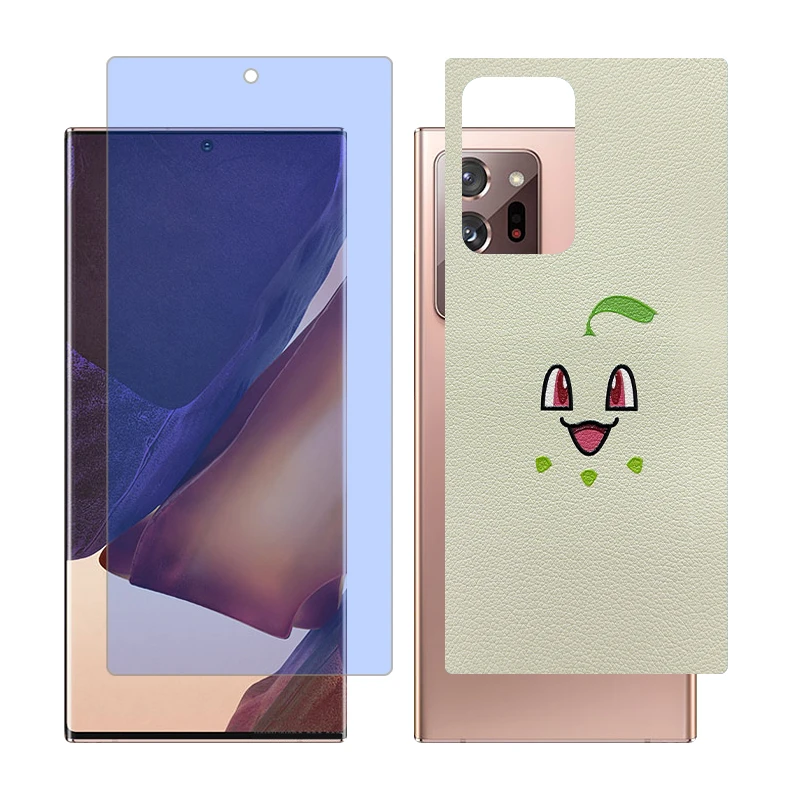 محافظ صفحه نمایش مات آنتی بلو گلس مدل Together مناسب برای گوشی موبایل سامسونگ Galaxy Note20 Ultra 5G به همراه برچسب پوششی پشت گوشی