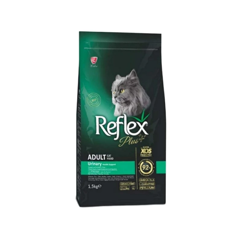 غذای خشک گربه رفلکس پلاس مدل urinary with chicken وزن 1.5 کیلوگرم