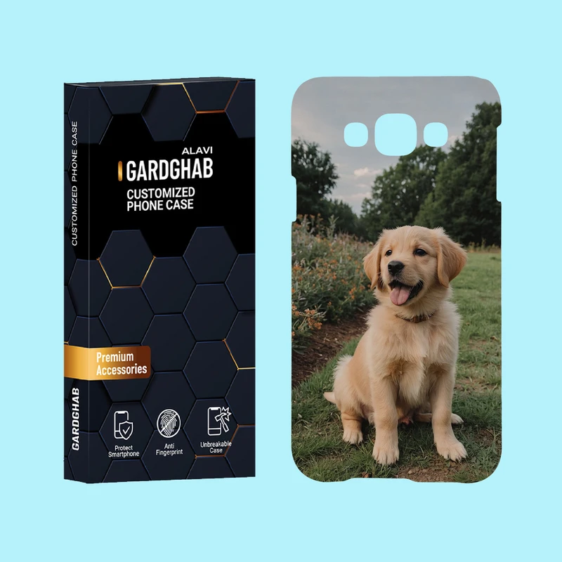 کاور گارد قاب علوی مدل حیوانات مناسب برای گوشی موبایل سامسونگ Galaxy E7 2015