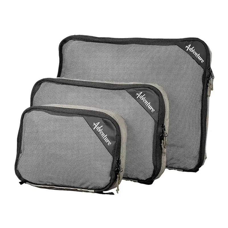 نظم دهنده ساک و چمدان ادونچر  مدل packing cubes بسته 3 عددی