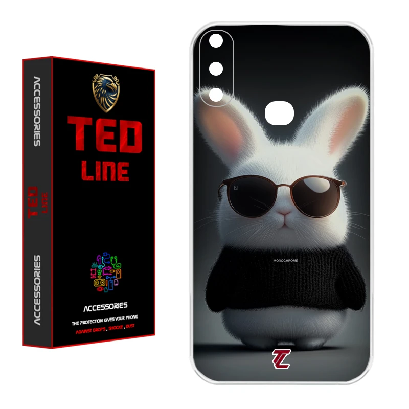 کاور تد لاین طرح خرگوش کد 1106 مناسب برای گوشی موبایل سامسونگ Galaxy A10S