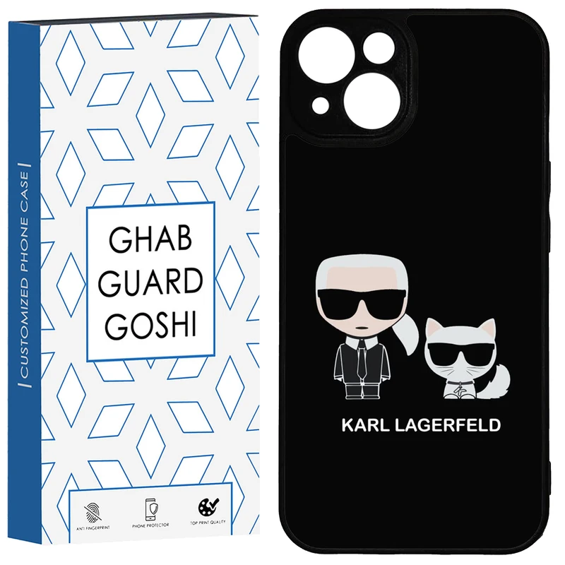 کاور قاب گارد گوشی طرح karl کد TPU-042 مناسب برای گوشی موبایل اپل IPHONE 13 / 14