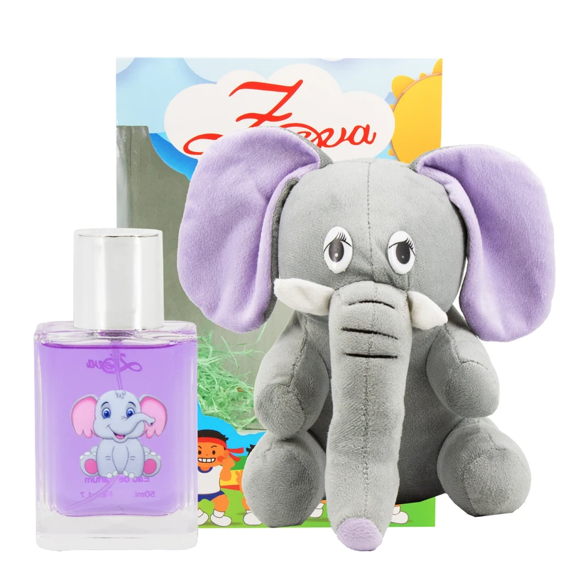 ادو پرفیوم کودک زوا مدل فیل با رایحه شیرین حجم 50 میلی‌لیتر