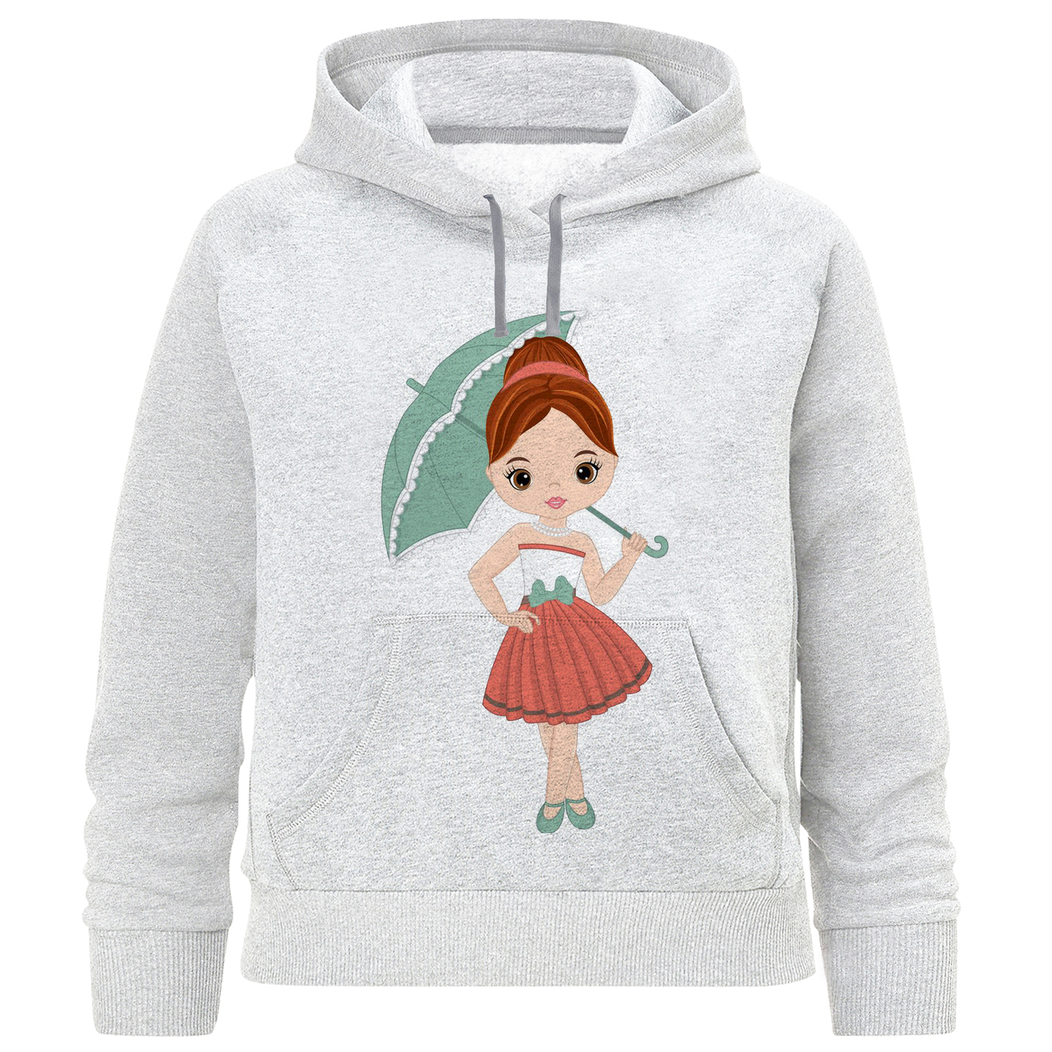 هودی دخترانه مدل دختر چتر F802