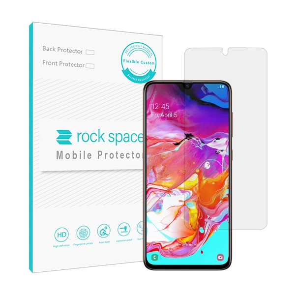 محافظ صفحه نمایش ھیدروژل راک اسپیس کد HGL مناسب برای گوشی موبایل سامسونگ Galaxy A70