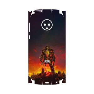 MAHOOT DOOM Game Series-FullSkin Cover Sticker for Motorola Moto G6