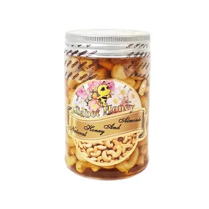 عسل با مغز بادام هندی ثابت - 500 گرم